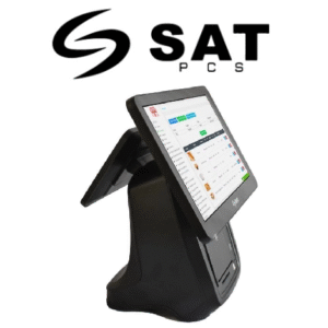 SAT TP1580 CEL J4125 Doble pantalla / Impr. Tér 80mm / Lector Omni 2D