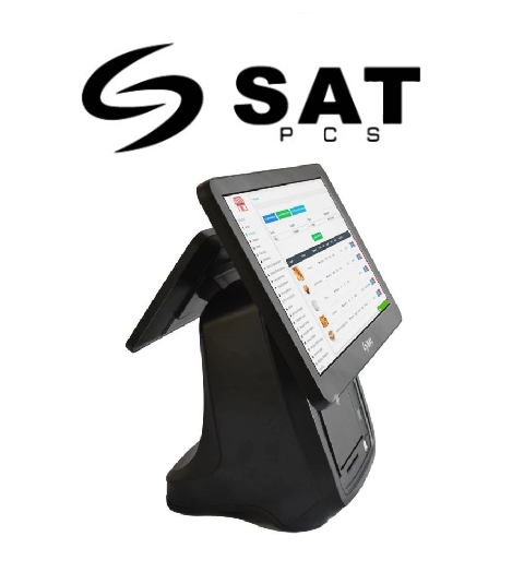 SAT TP1580 CEL J4125 Doble pantalla / Térm 80mm / Lector Omni 2D