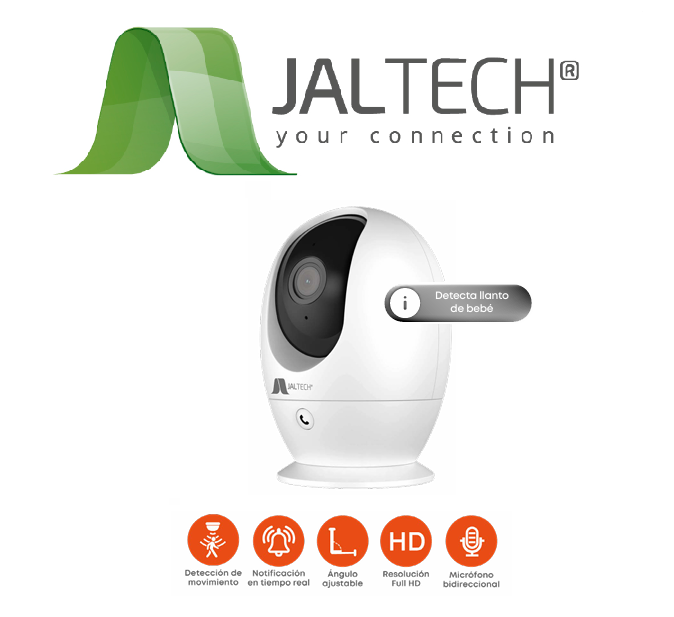 Jaltech JAL-RP6 CÁMARA WIFI ROBÓTICA 2K QUAD HD