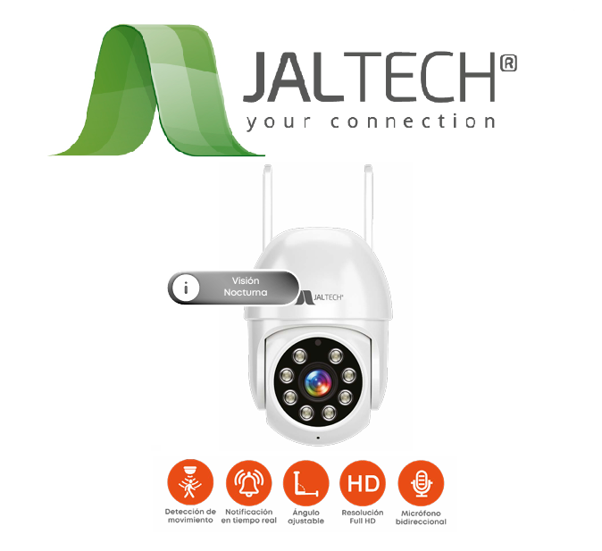 Jaltech JAL-RQ4 CÁMARA I.P. EXT. DOMO 2K QUAD HD