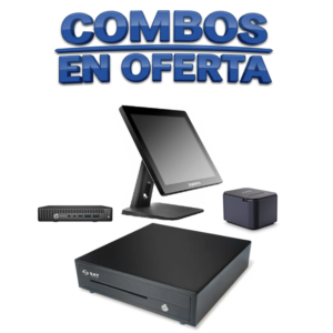 COMBO Touch 15" + CPU Tiny 2da + Impresora 80mm + Cajón + Lic/POS